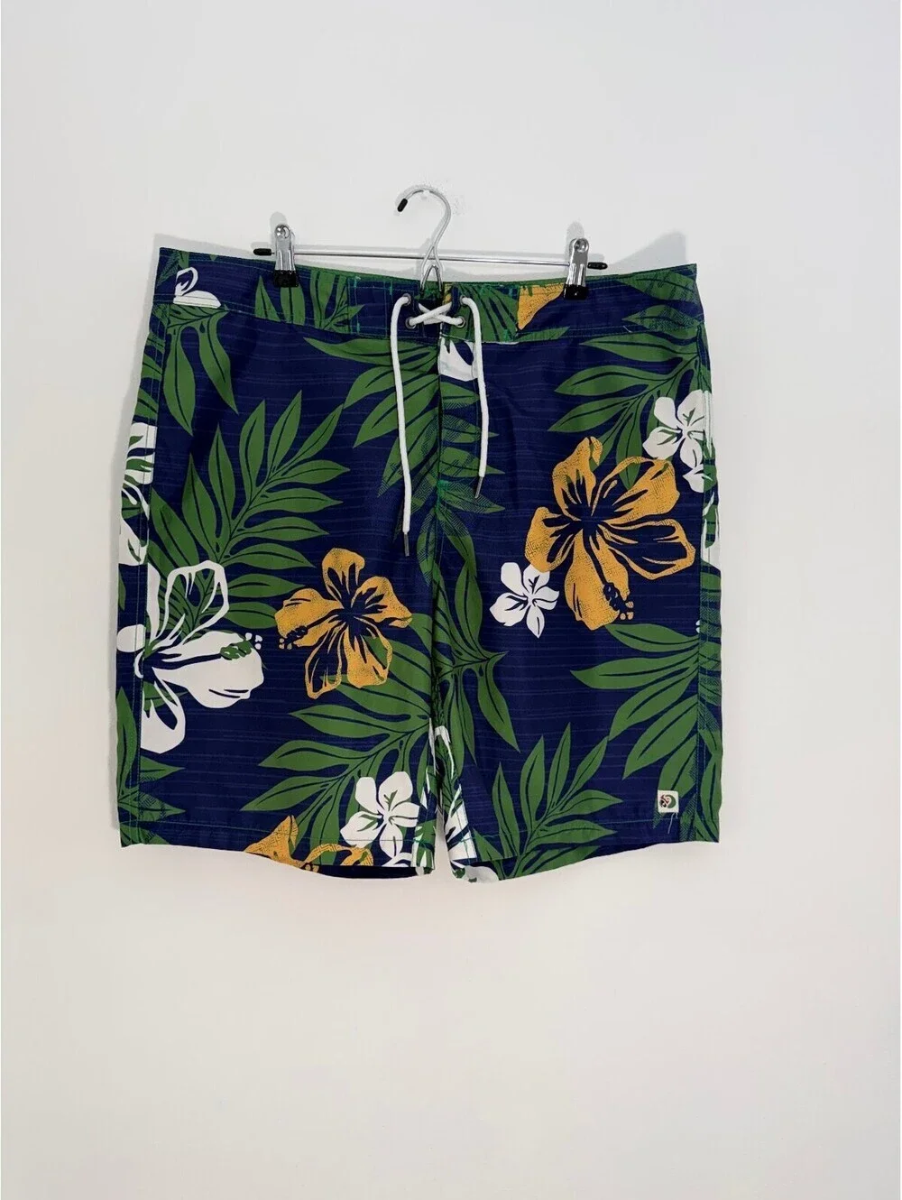 Margaritaville Tropical Floral Board Shorts Swim Trunks Men's Size 40